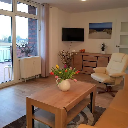아파트 Ferienwohnung Abendrot Und Hafeneinfahrt